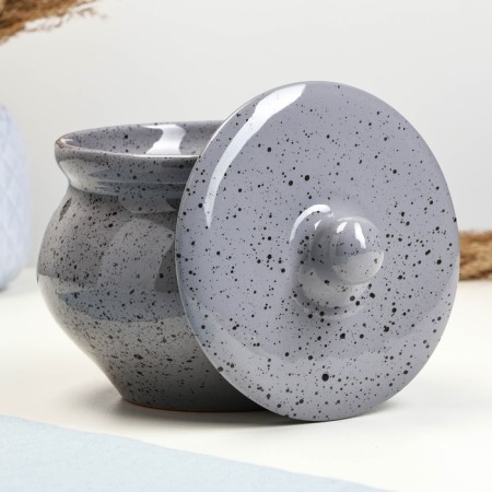 Ceramic pot for baking No. 10, 1.3l / 16x13cm, fog-1