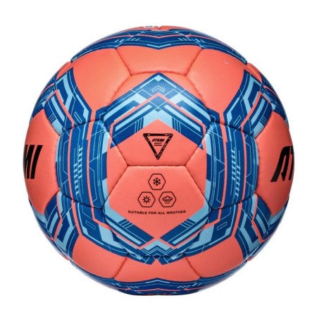 ATEMI Winter Training football ball, synth. Kuzha Pu, r.5, r/w, district 68-70-4