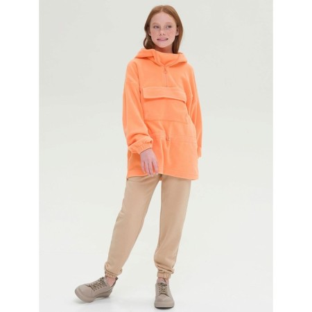 Jacket for girls, height 140 cm, orange color-5