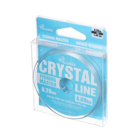 Monophile Fine Allvega Fishing Master Crystal, diameter 0.20 mm, test 4.89 kg, 30 m-1