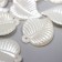 Decor for creativity plastic "Pearl sheet" set of 30 pcs 2.2x1.7 cm