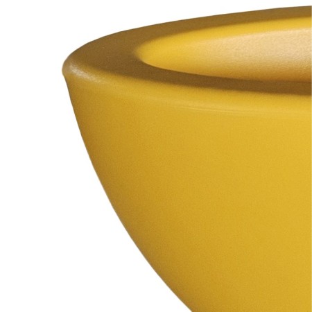 Kashpo for flowers "Rook" 60x29.5x24 cm, 10 l, color yellow gold-1