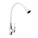 Accoona A9890G-1 kitchen mixer, single-leaf, silicone spout, white/chrome