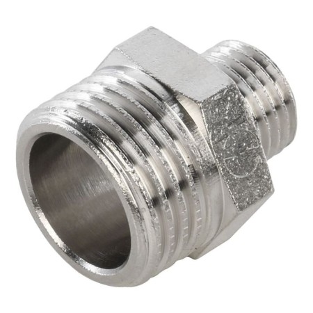 Nippel transition stout SFT-0004-001214, 1/2 "x1/4", external thread, nickelized brass-3