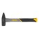 Denzel 10486 locksmith hammer, TPR coating, Fiberglass handle, 600g