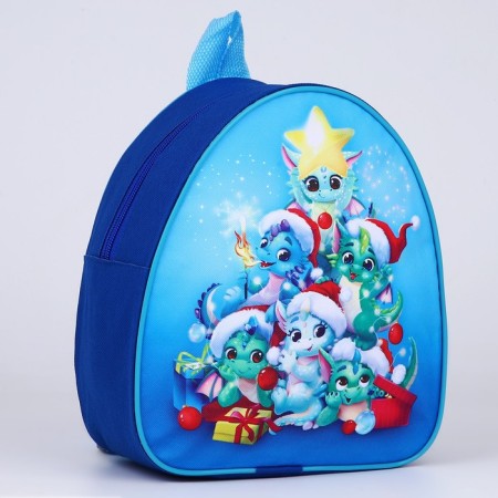 Baby backpack "Dragon and his friends", 23*20.5 cm-3