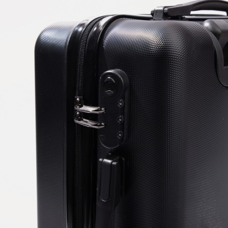 Small suitcase 20 "on lightning, code castle, black color-4