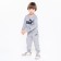 Kidsa (sweatshirt, trousers), color gray mix, height 98 cm (3 years)
