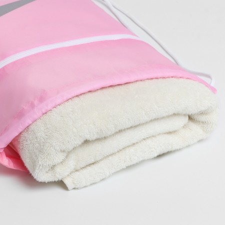 Bag for wet things, 42*32 cm, pink color-3