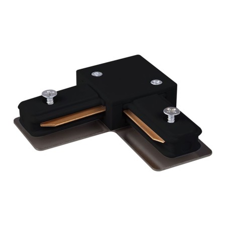Corner Connector Elektrostandard, Track Rail BK Surface, 72x72x17 mm, Black color