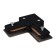 Corner Connector Elektrostandard, Track Rail BK Surface, 72x72x17 mm, Black color