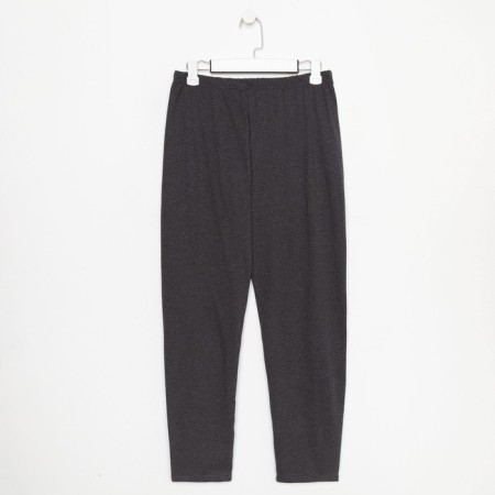 Female Legins elongated, color dark gray melange, size 48-3