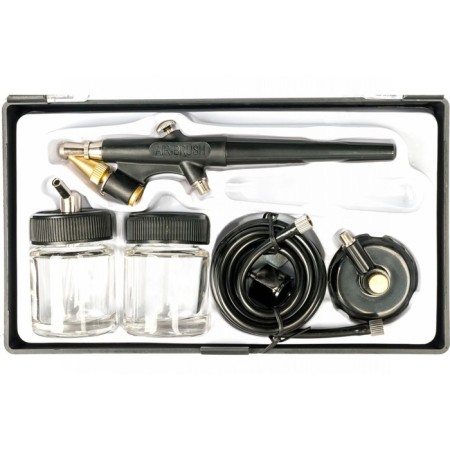 Airbrus Fubag Ags22/05, with two interchangeable tanks, nozzle 0.5 mm, 2 atm, 11 l/min, 2x22 ml-2