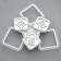 Causteen with PDU 1156/6wt LED 144W 3000-6000K Dimmer white 78x78x10 cm Bayerlux