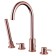 Bath mixer Abber Wasser Kreis AF8113RG, on board the bath, shower set