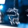 Garland “fringe” 2.4 × 0.9 m with nozzles “deer”, ip20, transparent thread, 138 LED, white glow, 8 modes, 220 V