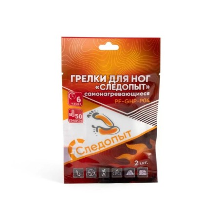 Foot hengeals "Tourist" Self -heating, 2pcs, 9 x 7.5 cm