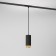 Elektrostandard track lamp, nubis, 60x60x1250 mm, 10W, GU10, black color, gold