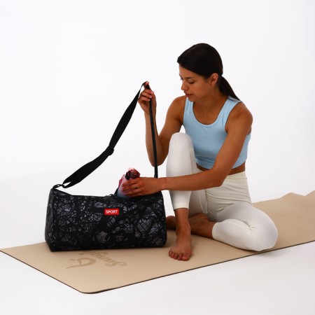 Sports bag, Textura, average size, color gray-8