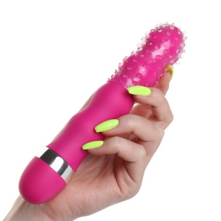 Oka-hood nozzle, to stimulate the clitoris, on a finger, vibrator, soft silicone, mix-8