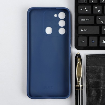 Red Line Ultimate case for Tecno Spark 8c, silicone, blue-1