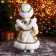 Snow Maiden "in a magnificent fur coat" with golden jewelry, 14x30 cm