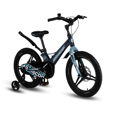 Bicycle 18 ’’ maxiscoo Space Deluxe, color matte ultramarin-1