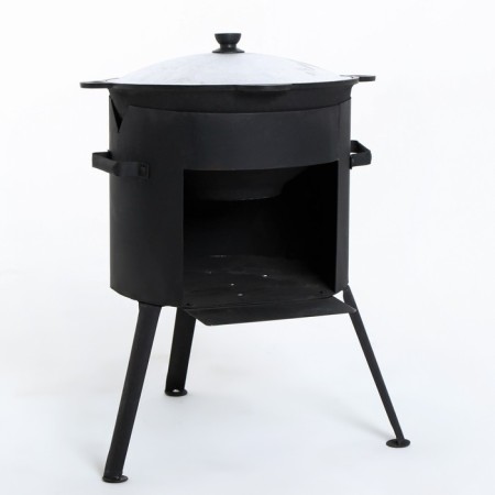 Stove for a cauldron, removable legs, 12 l-1