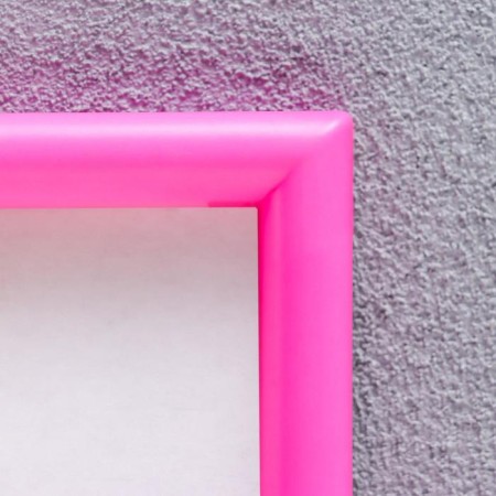 Photo frame plastic L-4 21x30 cm Magenta (plastic screen)-1