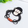 A keyboard-keyword metal "Gorilla-Boxer-Games ended" 5.3x4.6 cm