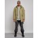 Extensive male winter park, size 56, green color