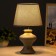 Alena table lamp E14 40W Gray-Soloto 23x23x35 cm Risalux