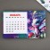 Magnet tree with the calendar "Open the heart of miracles", 7 x 11 cm