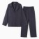 Women's costume (shirt, trousers) minku: casual collection color graphite, pr 52