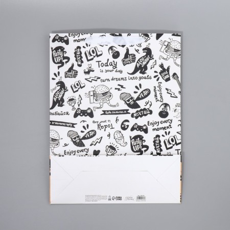 Package Gift Laminated Bilateral, packaging, “something very cool”, l 40 x 31 x 11.5 cm-8