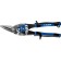 Left scissors for metal bison 23130 -l, professional, 250 mm