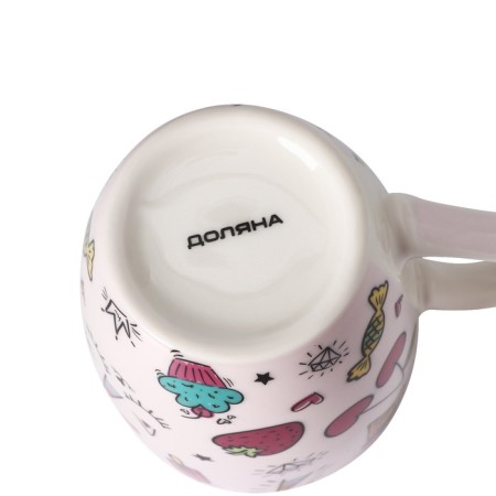 Porcelain share mug "Sweets", 350 ml-3