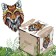 Ewa wooden puzzle, cunning fox, 28 × 20 cm, puzzle