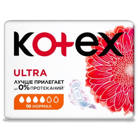 Female hygienic gaskets Kotex ultra Normal, 10 pcs.-1