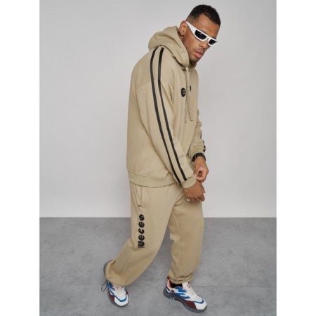 Sports suit men's, size 48, beige color-20