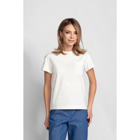 Female T -shirt, size 48, creamy color-2