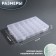 Organizer for decor, mobile cells, 36 cells, 27.3 × 17.5 × 4.5 cm, the color is transparent
