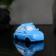 Figure soap "machine" blue with gold, 110g