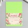 Foamiran "neon shine - light green" 2 mm format A4 (set of 5 sheets)