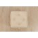 Alero square Poof with PM, 450 × 450 × 385 mm, eco -leather, vanilla souffle color