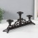 Cast iron candle for 3 candles "Celt" 39.5x16 cm