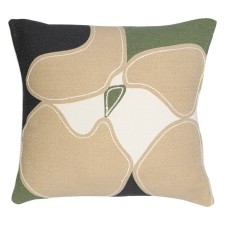 Decorative pillow with abstract design Flowers Ethnic, size 45x45 cm
