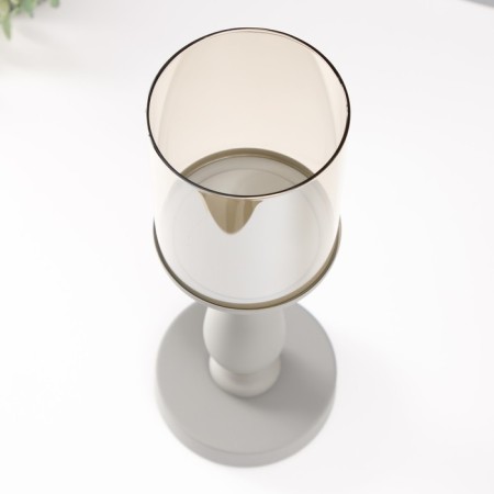 Summary metal per 1 candle d = 10 cm "Woland" gray 11x11x36 cm-2