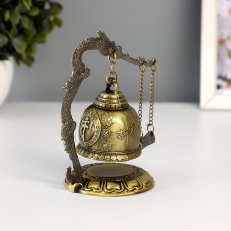 Bell-hong metal "Buddha" d = 4.8 cm 11.2x9.5x9.5 cm-4