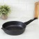 Granite Star pan, d = 26 cm, removable handle, anti -stick coating, black color